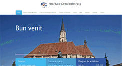Desktop Screenshot of colmedcj.ro